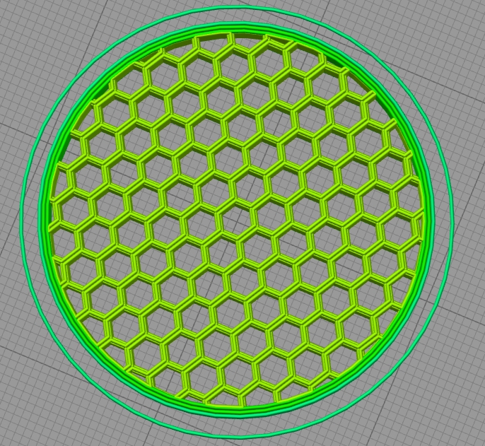 Hexagonale Large